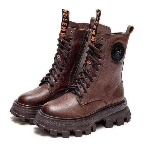 Bota Feminina Coturno Tratorada Warm