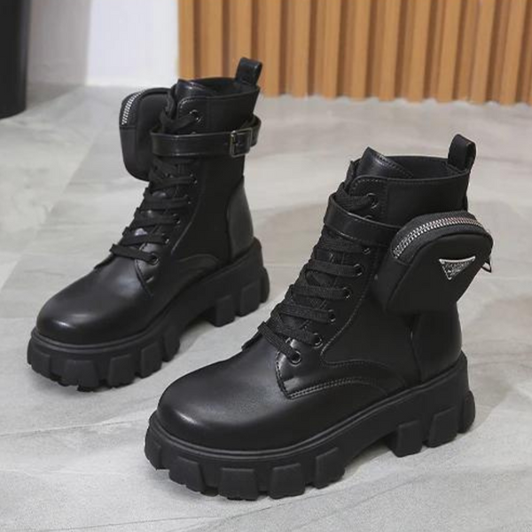 Bota Feminina Coturno Alisha