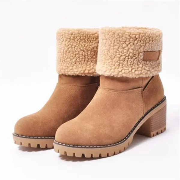 Bota Feminina de Inverno em Lã