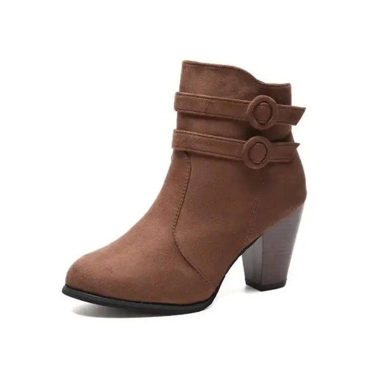 Bota Feminina Cano Curto Modelo Versátil-7