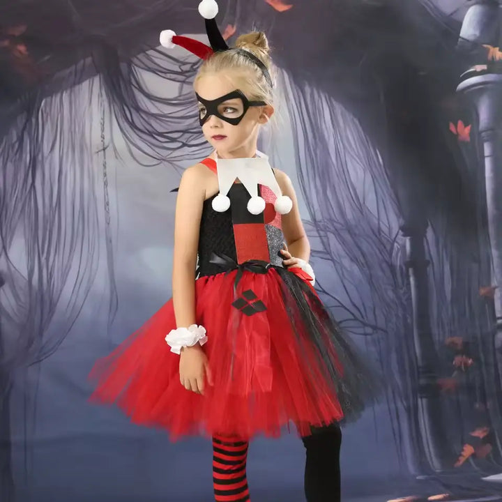 Fantasia Arlequina Infantil - Perfeita Bela 2