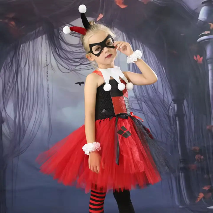 Fantasia Arlequina Infantil - Perfeita Bela 3