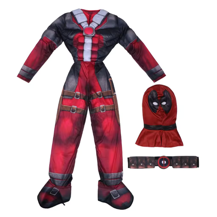 Fantasia Deadpool Infantil com Enchimento 6