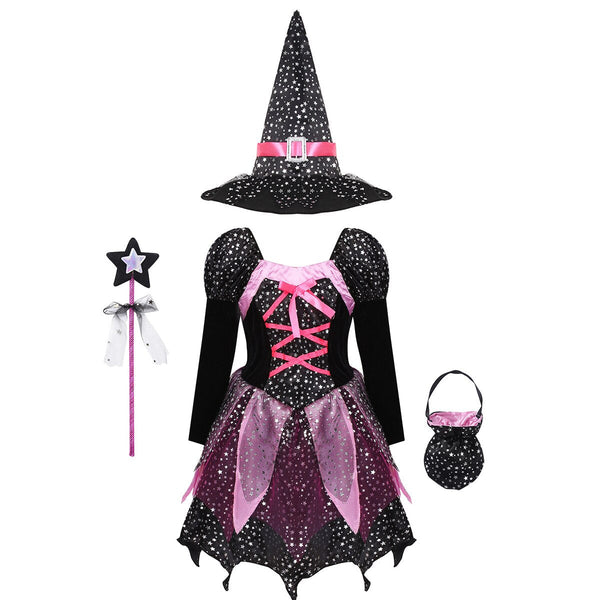 Fantasia Halloween Bruxinha Estelar
