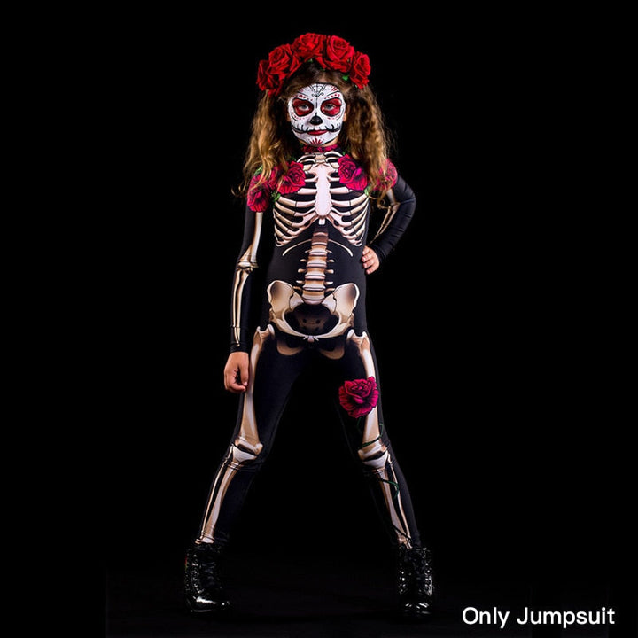 Fantasia Halloween Esqueleto Infantil 4