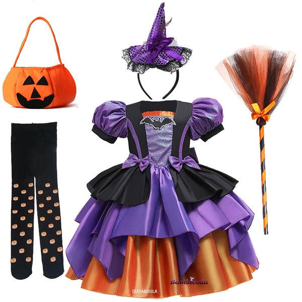 Fantasia Halloween Infantil Dia das Bruxas