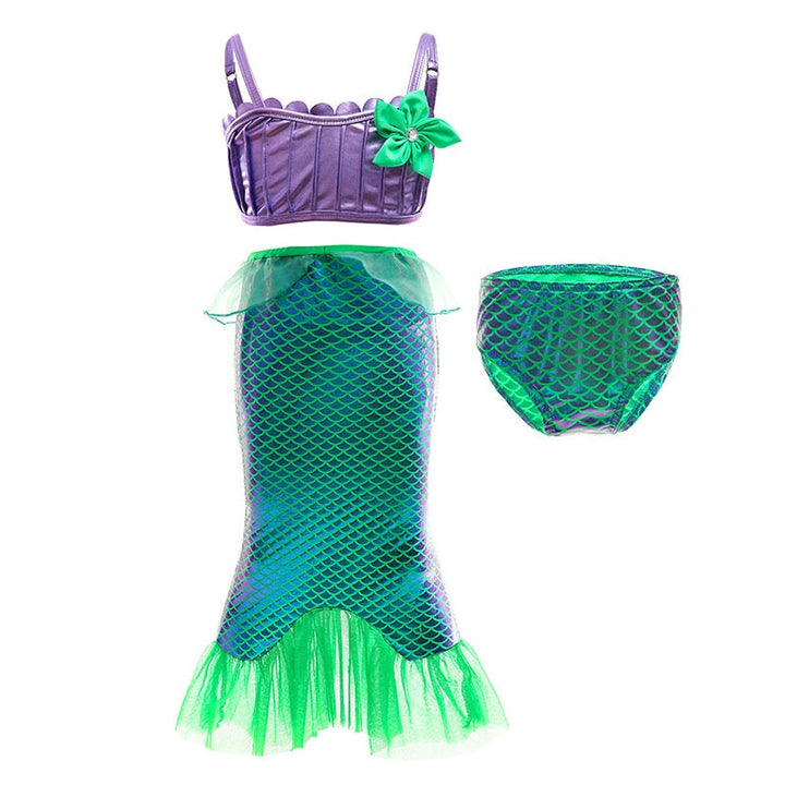 Fantasia Infantil Ariel com Peruca 2