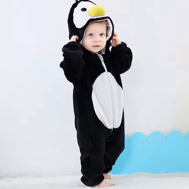 Fantasia Infantil Bichinho Macacão com Capuz 2