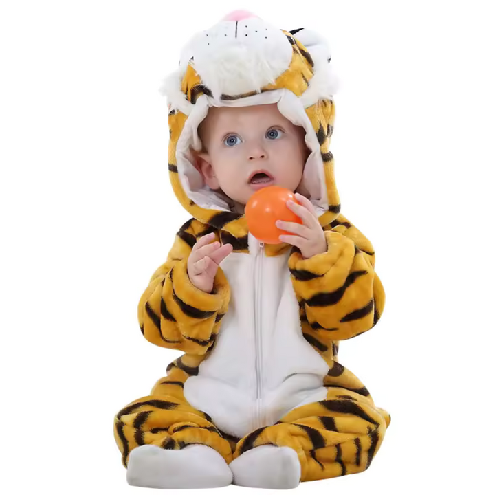 Fantasia Infantil Bichinho Macacão com Capuz 5