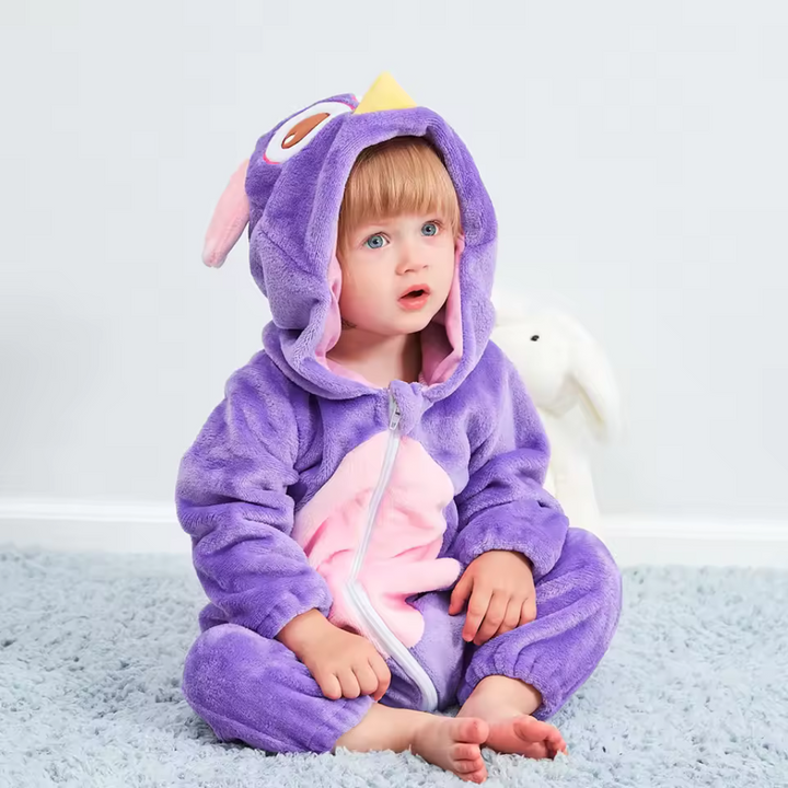 Fantasia Infantil Bichinho com Capuz
