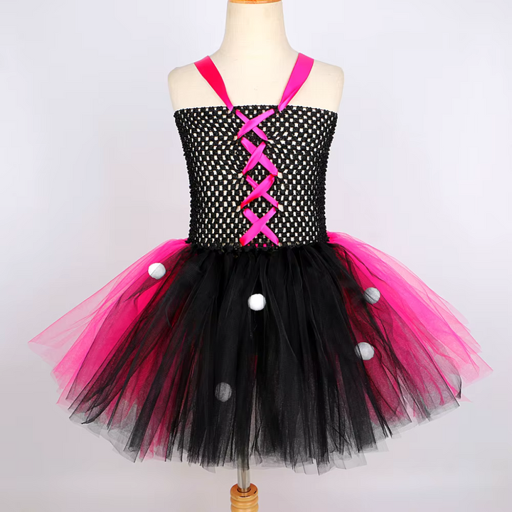 Fantasia Infantil Borboleta Rosa Tutu 2