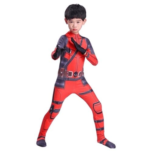 Fantasia Infantil Cosplay Deadpool 3