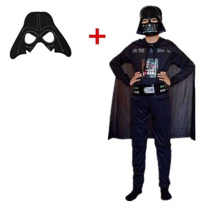 Fantasia Infantil Darth Vader Com Enchimento 3