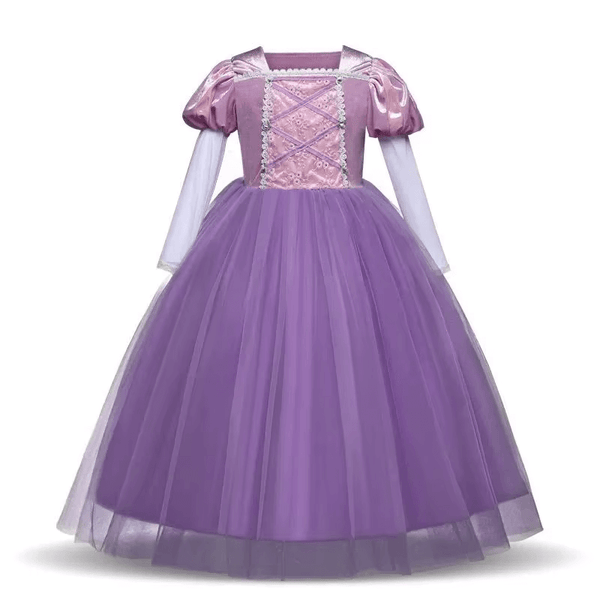 Fantasia Infantil Rapunzel Inverno