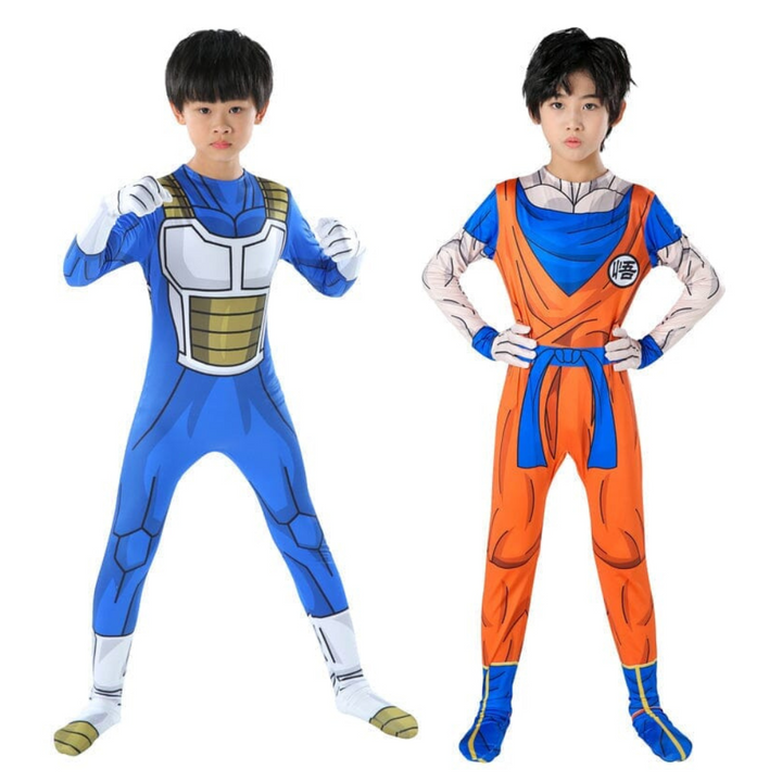 Fantasia Infantil Vegeta e Son Goku Dragon Ball 6