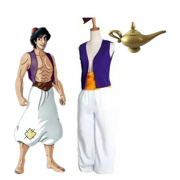 Fantasia Príncipe Aladin Cosplay
