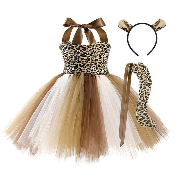 Fantasia de Leopardo Infantil – Perfeita Bela