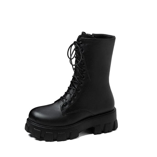 Bota Feminina Coturno Tratorada Maggie