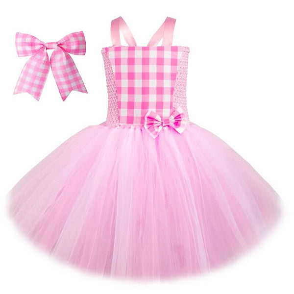 Vestido Barbie Tutu Infantil Perfeita Bela