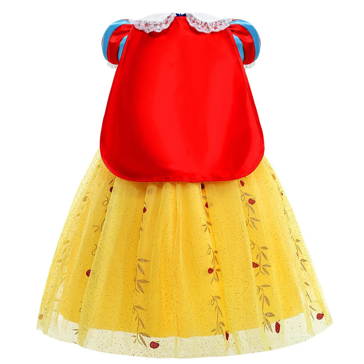 Vestido Branca de Neve Luxo 4