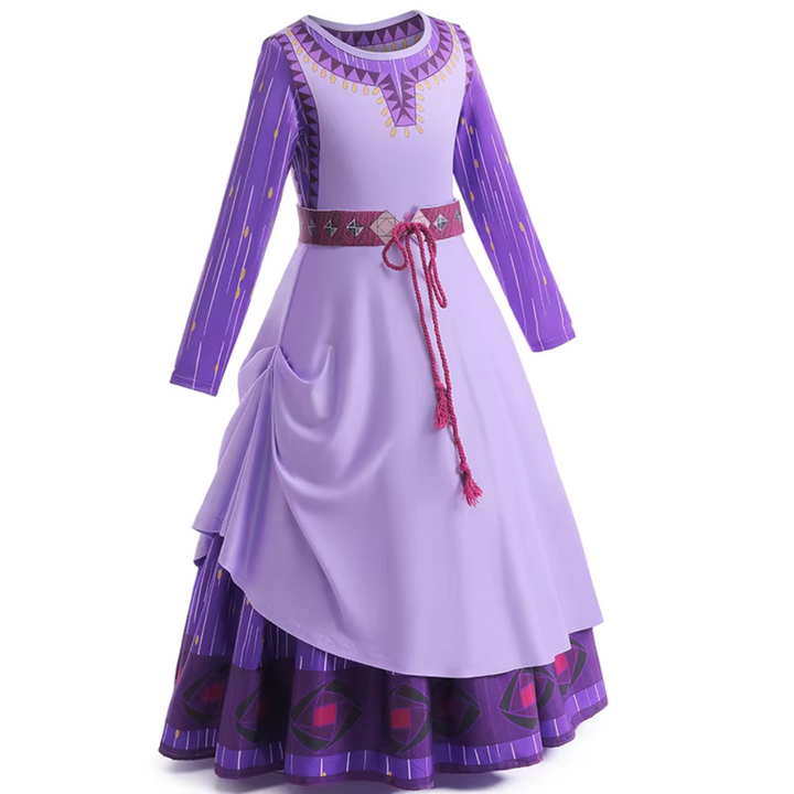 Vestido Infantil de Princesa Cosplay 3