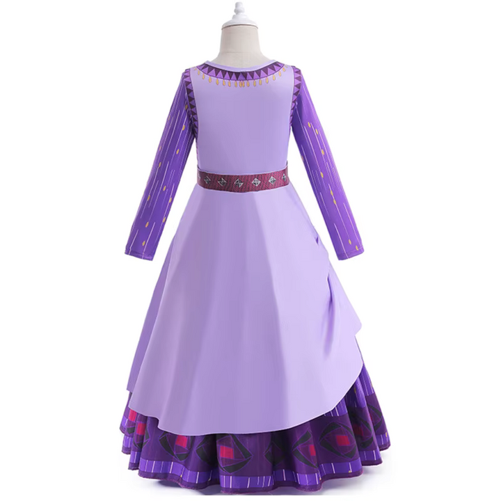 Vestido Infantil de Princesa Cosplay 4